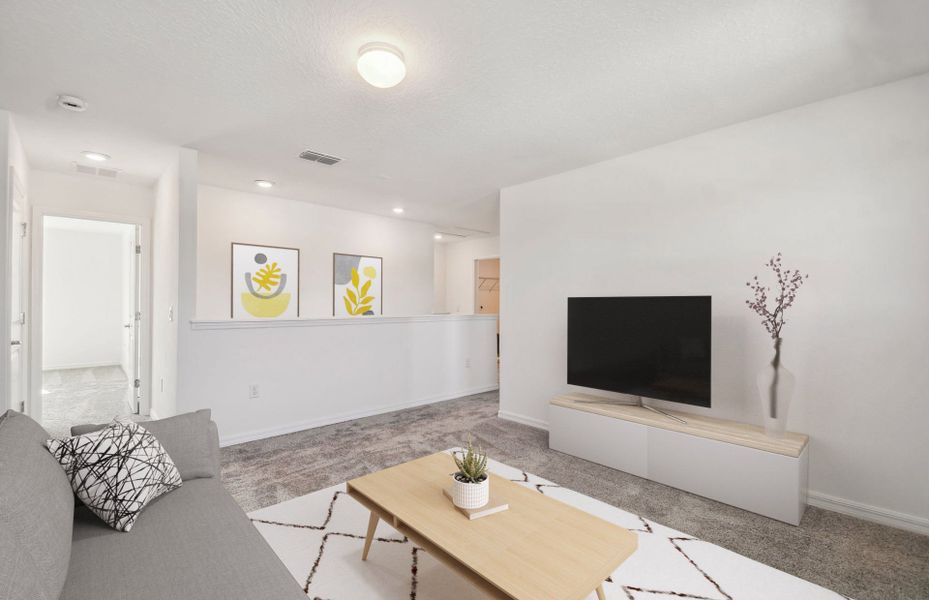 Furnished interior view inside a new home in Evergreen, Thonotosassa (Image 3).