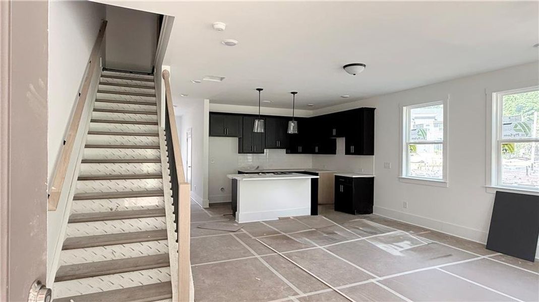 In-progress construction of a new home in Park Vue, Atlanta, GA (Image 21).