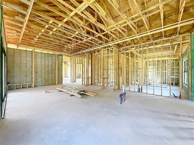In-progress construction of a new home in , Oviedo, FL (Image 33).