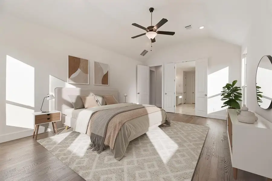 Furnished interior view inside a new home in Tavolo Park, Fort Worth (Image 8). Furnished interior view inside a new home in Tavolo Park, Fort Worth (Image 8).