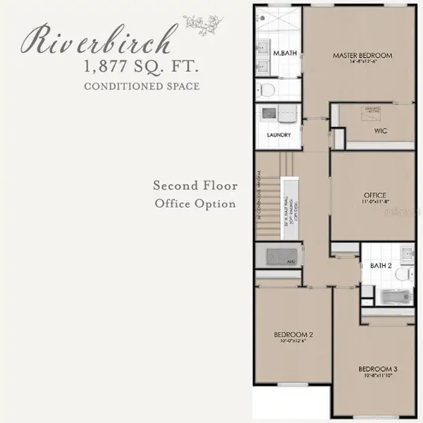 2D floor plan layout of this home in Brentwood Landing, Oviedo, FL (Image 9). 2D floor plan layout of this home in Brentwood Landing, Oviedo, FL (Image 9).