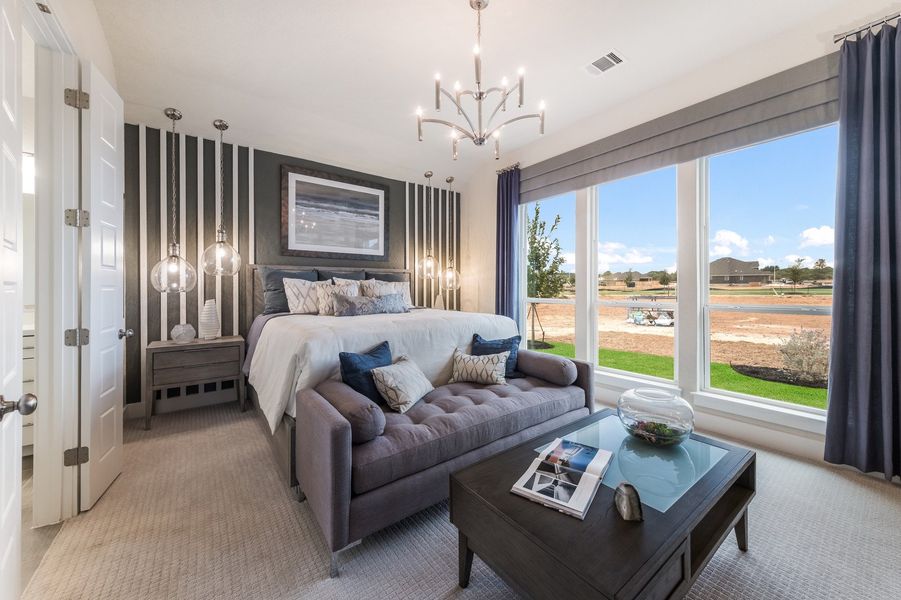 Furnished interior view inside a new home in Veramendi, New Braunfels (Image 5). Furnished interior view inside a new home in Veramendi, New Braunfels (Image 5).