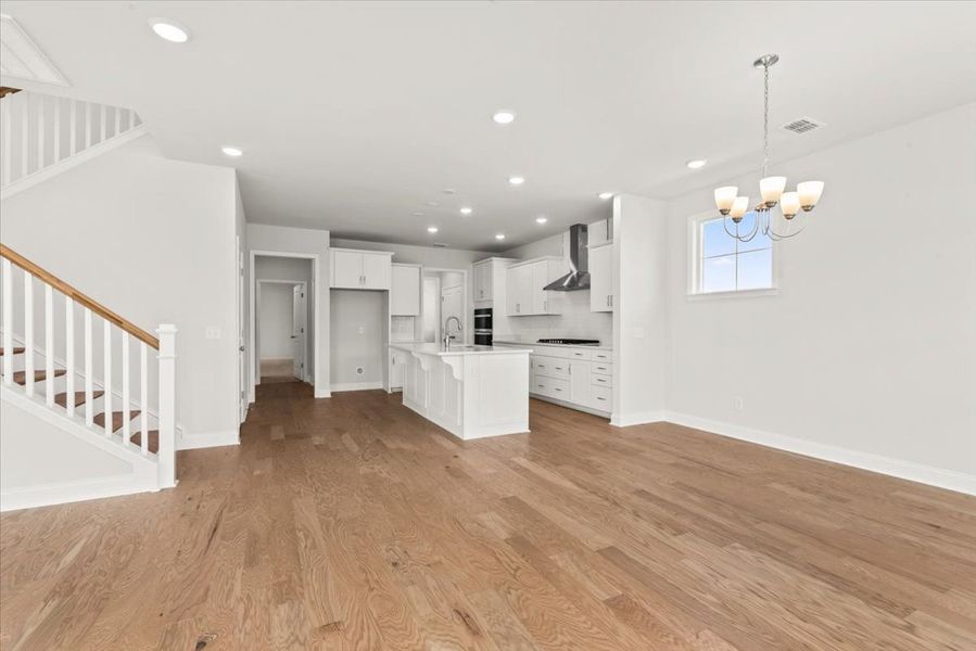 Representative unfurnished interior of a home built from the Royston by Pulte Homes in Point Hope, Charleston (Image 19).