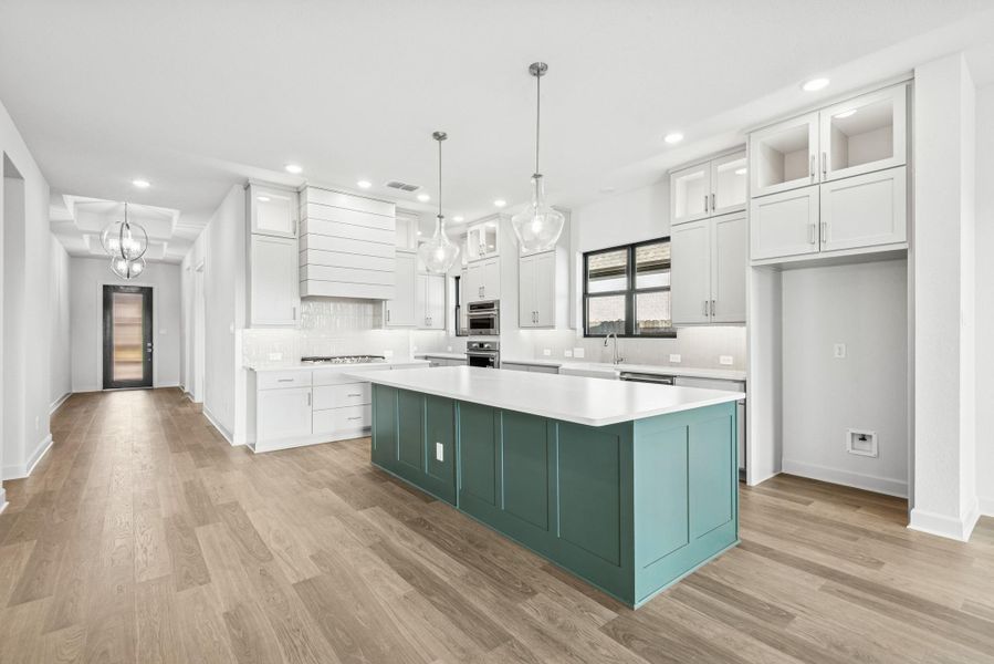 Furnished interior view inside a new home in ARTAVIA - Parkview Collection, Conroe (Image 6).
