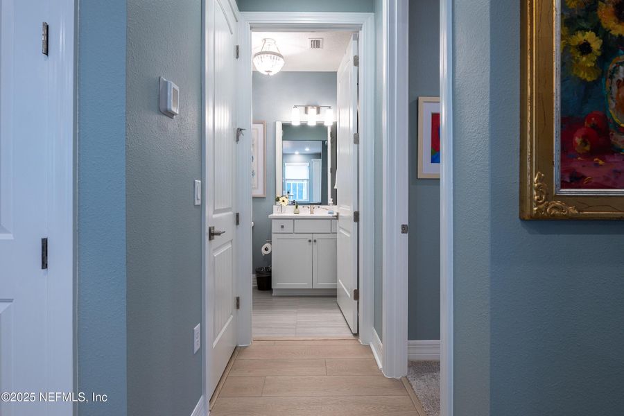 Furnished interior view inside a new home in Del Webb Nocatee, Ponte Vedra (Image 14). Furnished interior view inside a new home in Del Webb Nocatee, Ponte Vedra (Image 14).