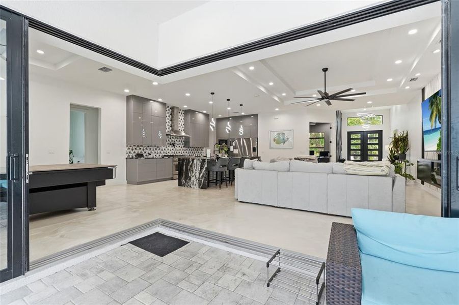 Furnished interior view inside a new home in , North Port (Image 29).