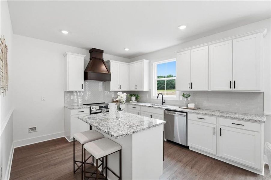 Furnished interior view inside a new home in , Mansfield (Image 18).