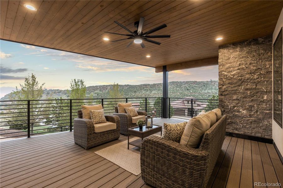 Furnished interior view inside a new home in , Littleton (Image 17).