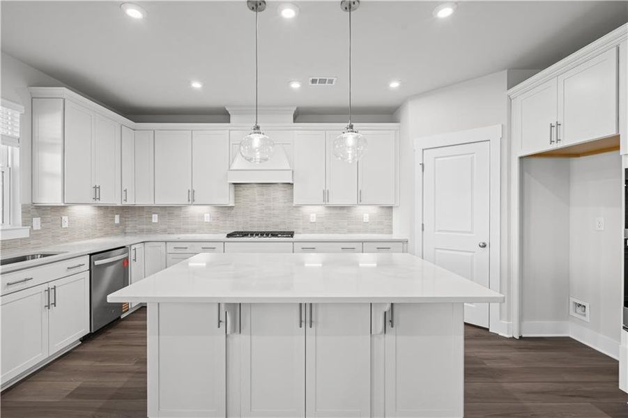 Furnished interior view inside a new home in Creekside at Skelton, Jefferson (Image 8).