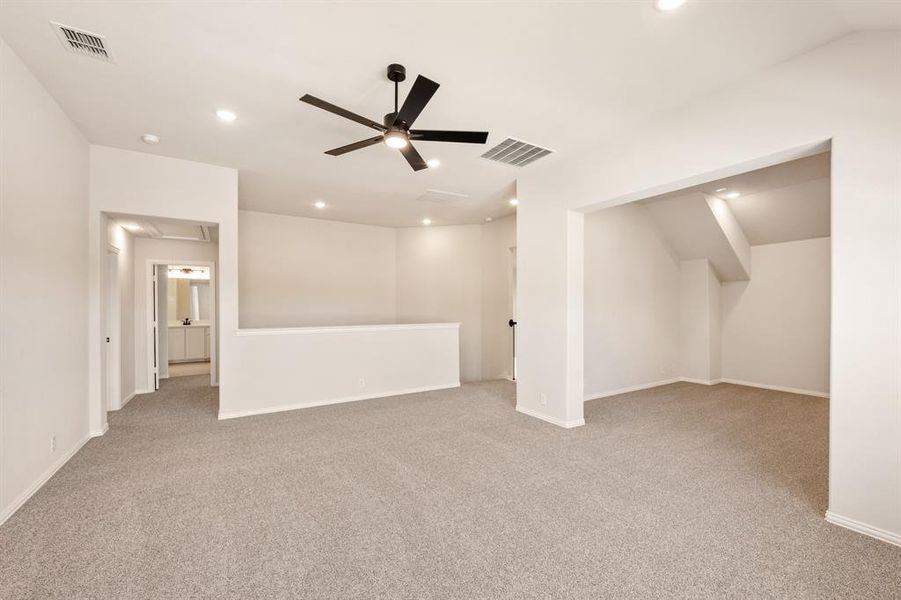 Spacious, unfurnished interior of a new home in Ridge Ranch Classic 50, Mesquite (Image 13). Spacious, unfurnished interior of a new home in Ridge Ranch Classic 50, Mesquite (Image 13).