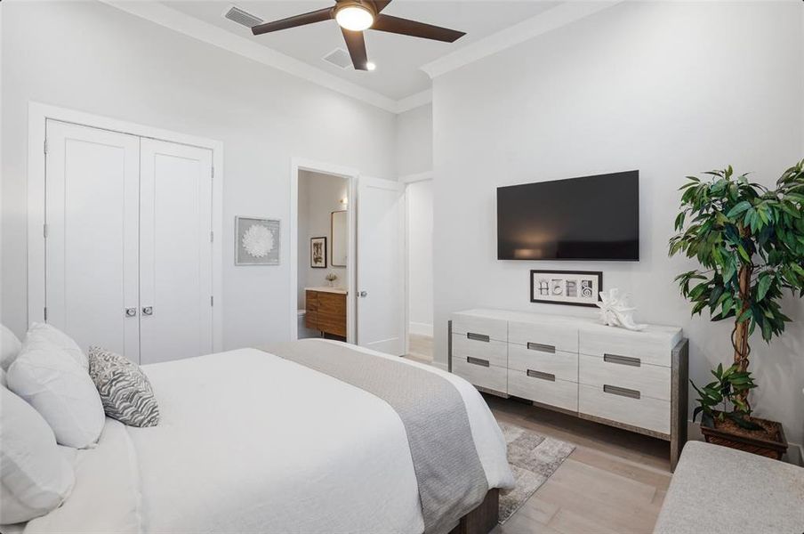 Furnished interior view inside a new home in , Parrish (Image 59).