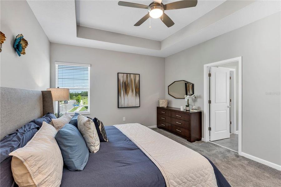 Furnished interior view inside a new home in , Clermont (Image 9).
