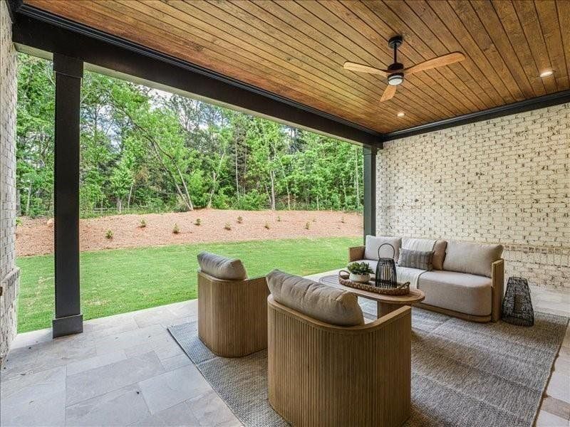 Exterior details and patio area of a home in , Alpharetta (Image 3).