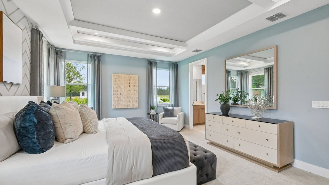 Representative furnished interior of a home built from the Paloma by DRB Homes in Ardisia Park, New Smyrna Beach (Image 12). Representative furnished interior of a home built from the Paloma by DRB Homes in Ardisia Park, New Smyrna Beach (Image 12).
