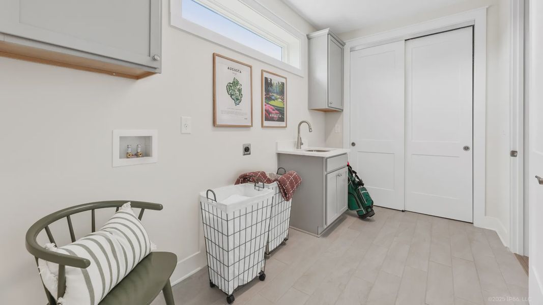 Representative furnished interior of a home built from the Provenance by Epcon Communities in The Courtyards by The Manor, Alpharetta (Image 32).
