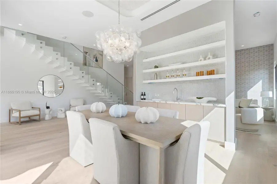 Furnished interior view inside a new home in , Surfside (Image 3).