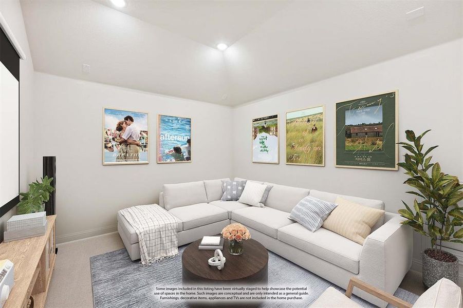 Furnished interior view inside a new home in Rockwood, Mansfield (Image 19).