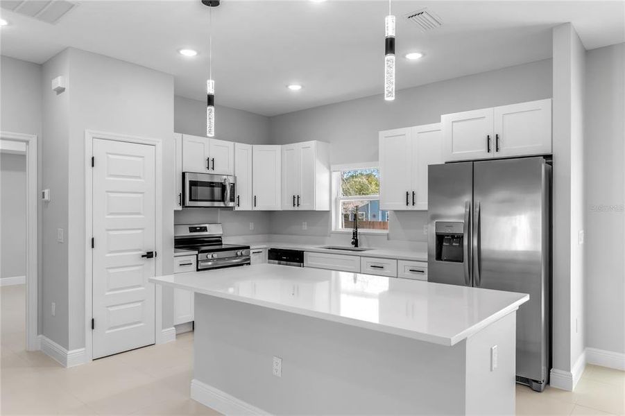 Furnished interior view inside a new home in , Belleview (Image 8). Furnished interior view inside a new home in , Belleview (Image 8).