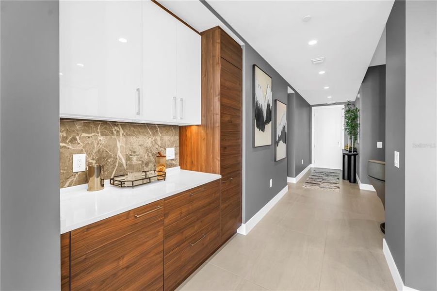 Furnished interior view inside a new home in Saltaire, St. Petersburg (Image 13).