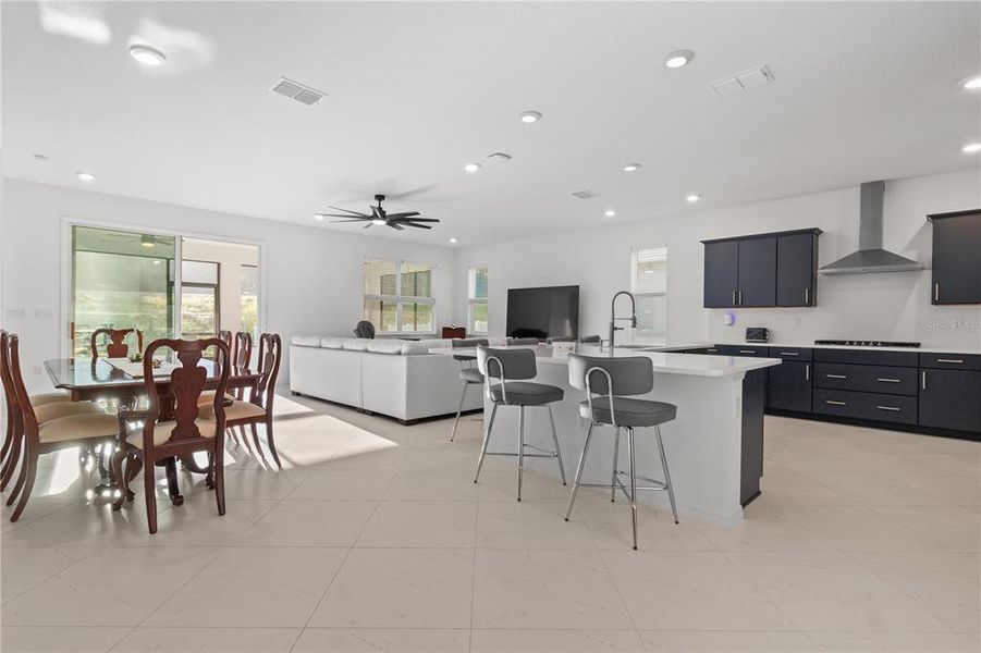 Furnished interior view inside a new home in , Ocala (Image 17).