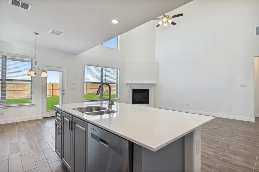 Representative furnished interior of a home built from the Isabella by Megatel Homes in Sicily, Princeton (Image 3).