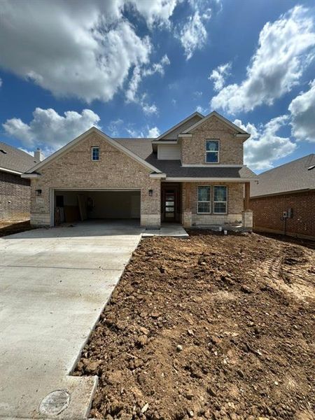 In-progress construction of a new home in Liberty Pointe, Gainesville, TX (Image 8).
