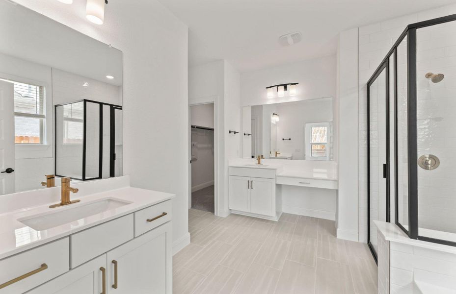 Furnished interior view inside a new home in Santa Rita Ranch, Liberty Hill (Image 4).