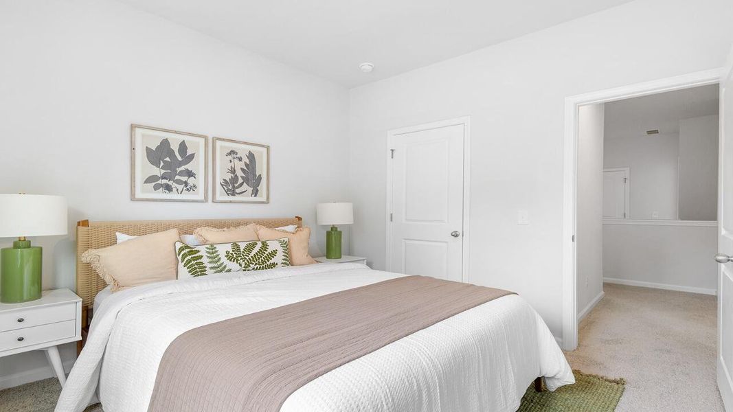 Furnished interior view inside a new home in The Crossing at St. James, Summerville (Image 14).