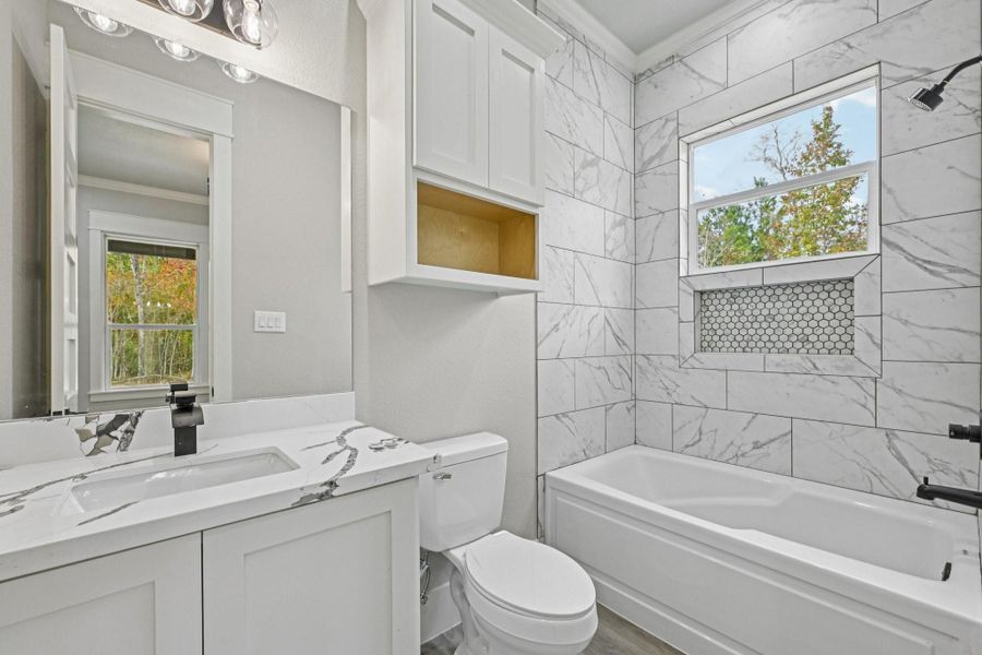 Furnished interior view inside a new home in , Dayton (Image 14).
