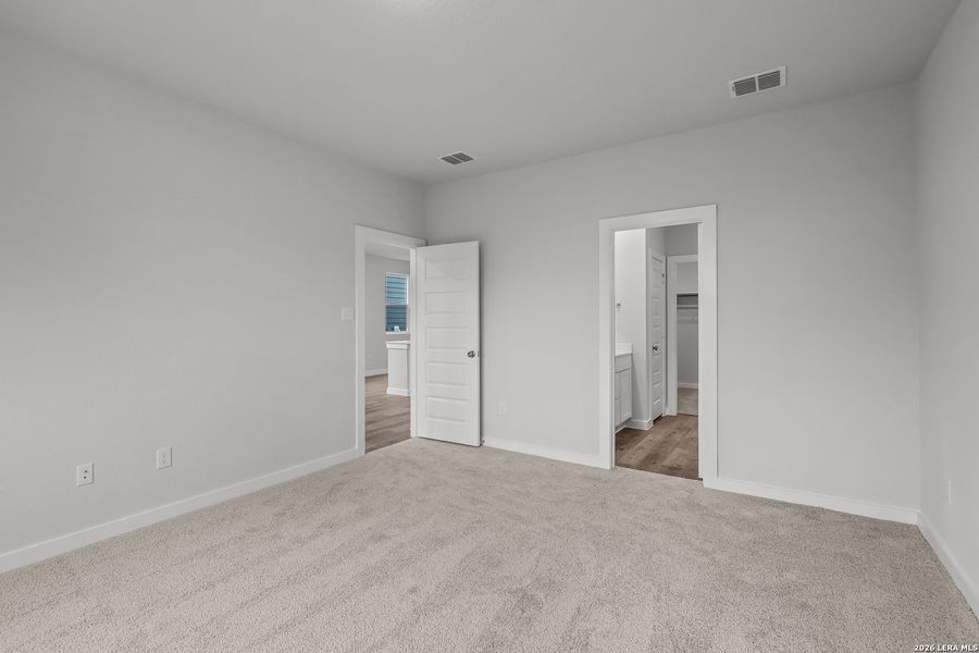 Spacious, unfurnished interior of a new home in Applewhite Meadows, San Antonio (Image 18). Spacious, unfurnished interior of a new home in Applewhite Meadows, San Antonio (Image 18).