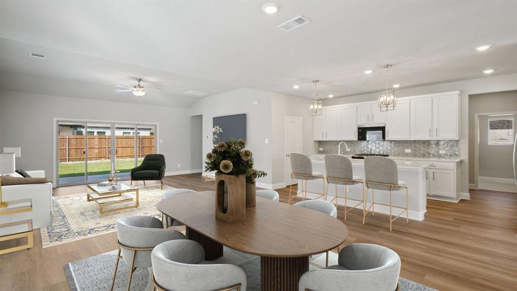 Photo is not of the actual home, but is an inspirational photo of builder’s model home and may depict options, furnishings, and/or decorator features that are not included.