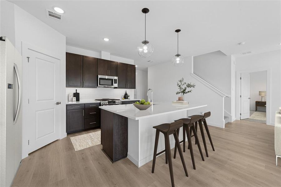 Furnished interior view inside a new home in Rolling Ridge, Van Alstyne (Image 10). Furnished interior view inside a new home in Rolling Ridge, Van Alstyne (Image 10).