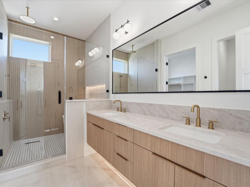 Furnished interior view inside a new home in , Houston (Image 6).