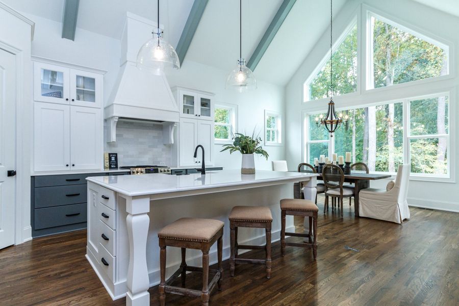 Representative furnished interior of a home built from the Brighton English Cottage by Homes by Dickerson in Cattail, Clayton (Image 11).