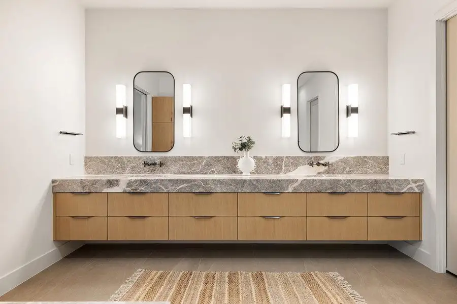 Primary Bath with Dual Vanity