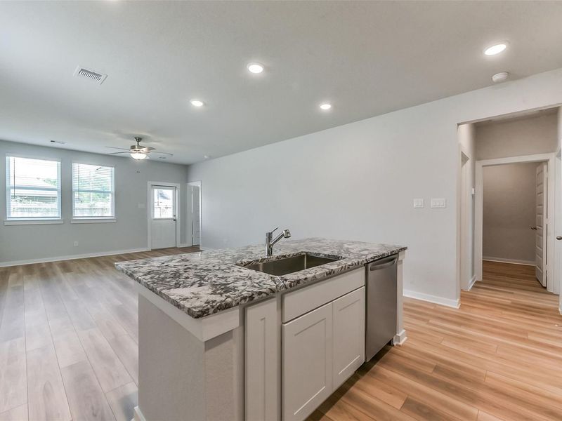 Furnished interior view inside a new home in Liberty Estates, Cleveland (Image 10).