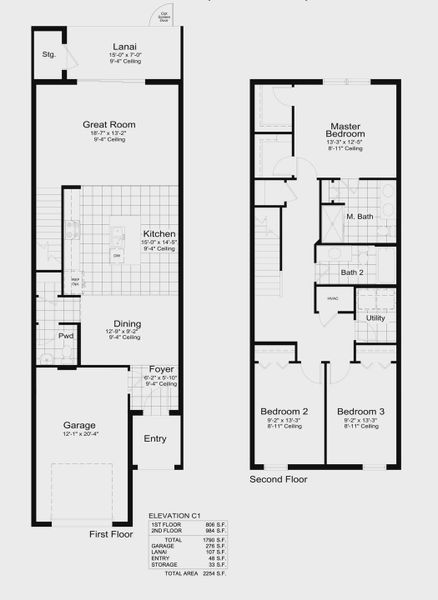 2D floor plan layout for the Avery by Neal Communities in Palm Grove, Bradenton, FL (Image 5). 2D floor plan layout for the Avery by Neal Communities in Palm Grove, Bradenton, FL (Image 5).