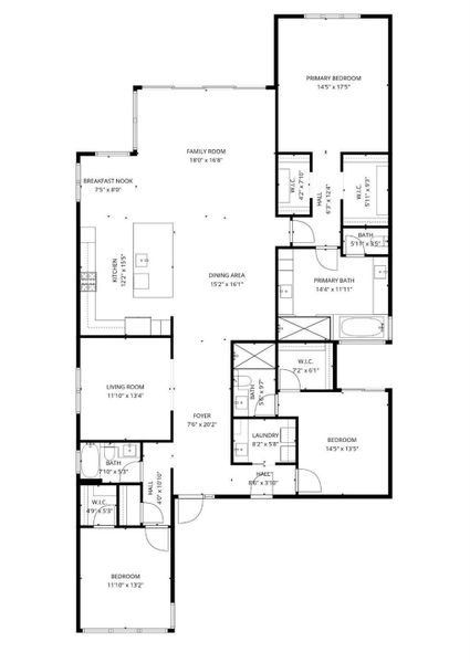 2D floor plan layout of this home in Valencia Grand, Boynton Beach, FL (Image 6). 2D floor plan layout of this home in Valencia Grand, Boynton Beach, FL (Image 6).