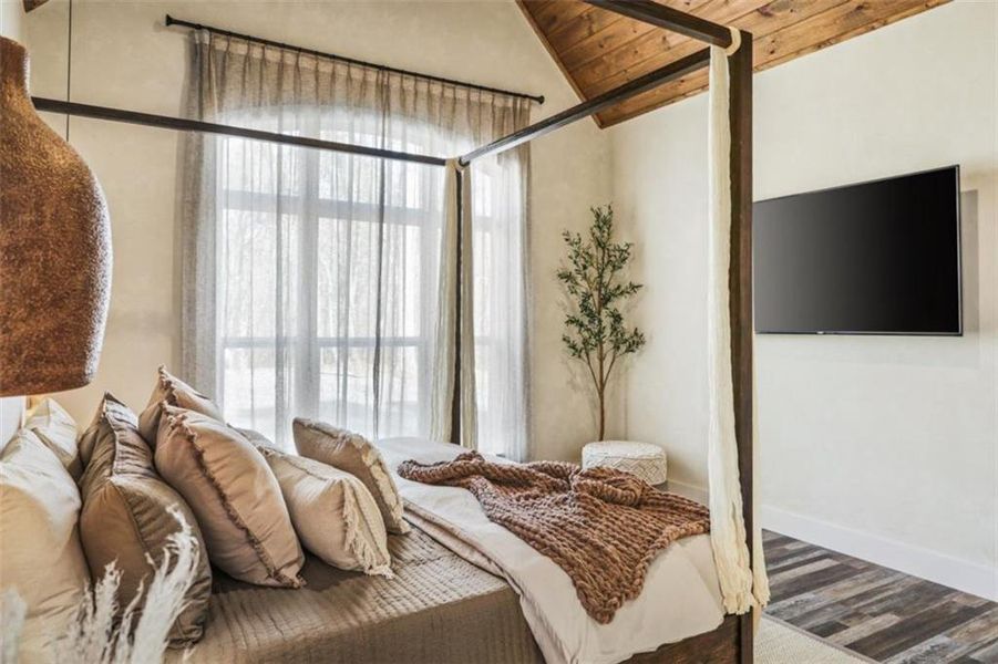 Furnished interior view inside a new home in , Ellijay (Image 17).