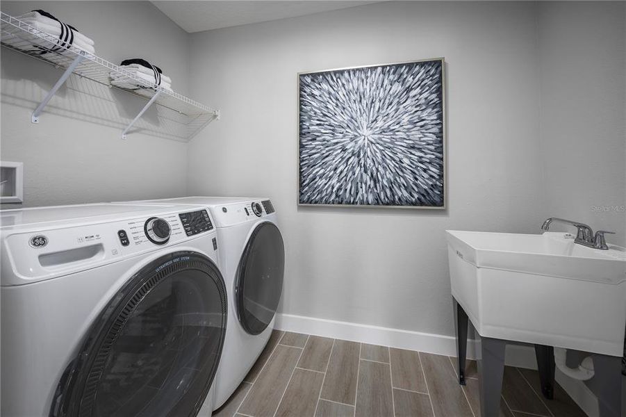 Furnished interior view inside a new home in The Palms at Venetian Bay, New Smyrna Beach (Image 10).