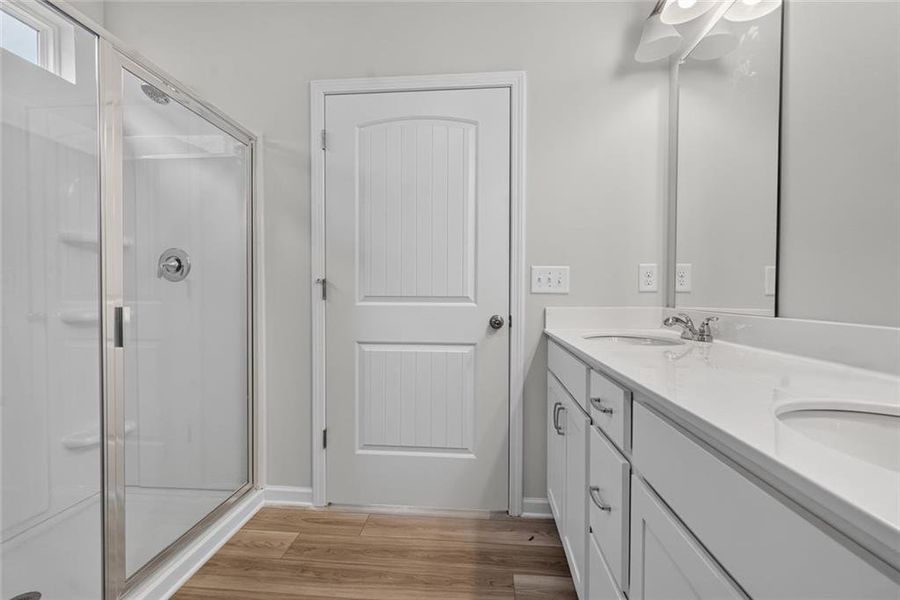 Furnished interior view inside a new home in Sycamore Crest, Calhoun (Image 7).