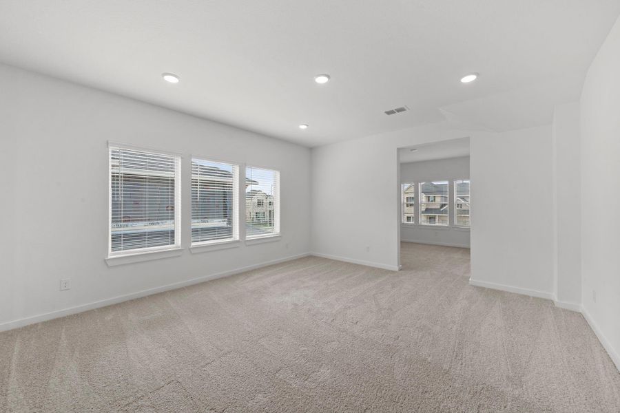 *REPRESENTATIONAL PHOTO* Epic Entertainment Area Perfect For Games, Movies, And Fun