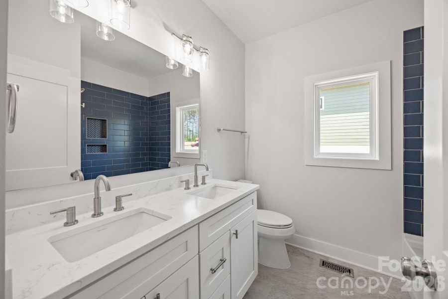 Furnished interior view inside a new home in , Statesville (Image 11).