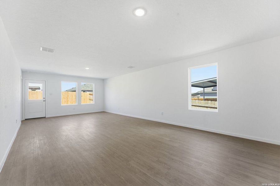 Spacious, unfurnished interior of a new home in Randolph Crossing, Converse (Image 10). Spacious, unfurnished interior of a new home in Randolph Crossing, Converse (Image 10).