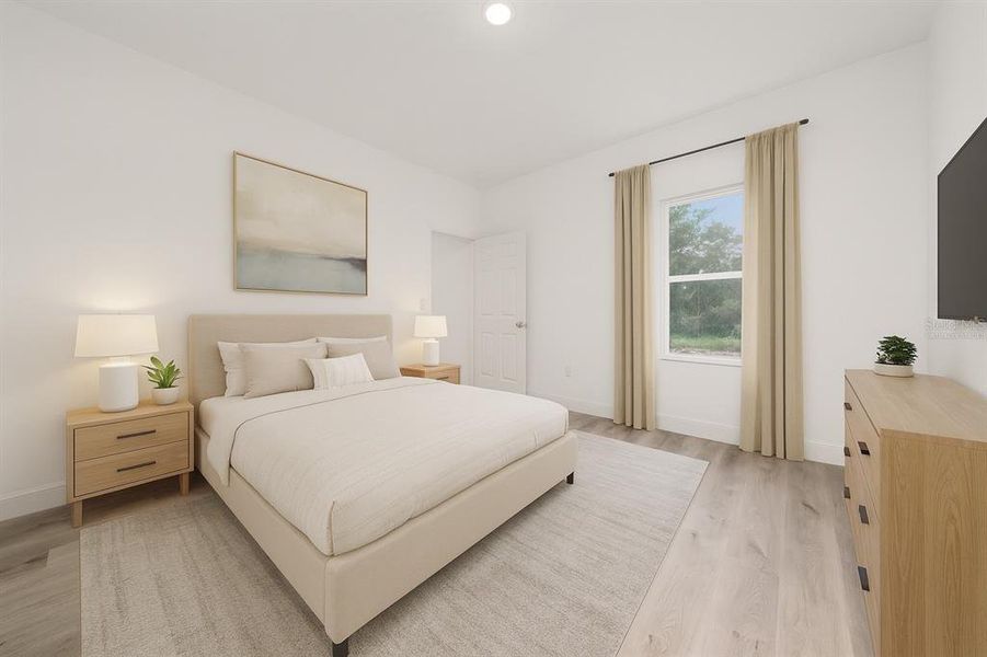 Furnished interior view inside a new home in , Ocala (Image 15).