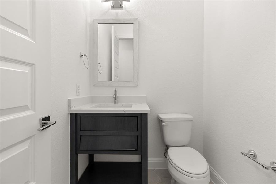 Furnished interior view inside a new home in The Highlands - 65', Porter (Image 10).