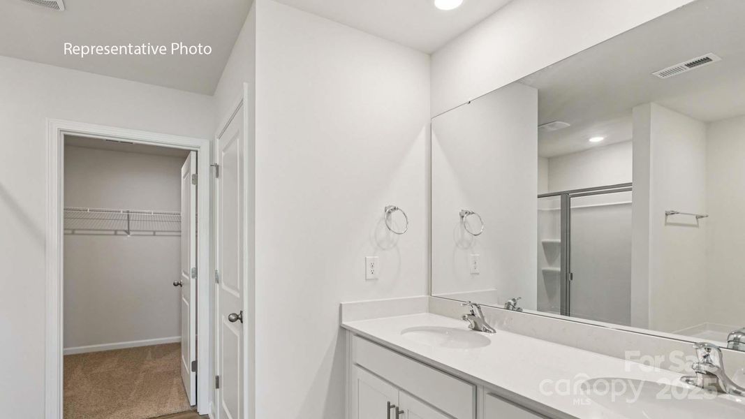 Furnished interior view inside a new home in Secrest Commons, Monroe (Image 3).