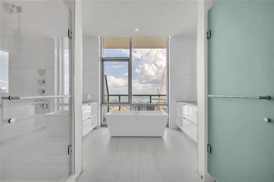 Furnished interior view inside a new home in , St. Petersburg (Image 9).