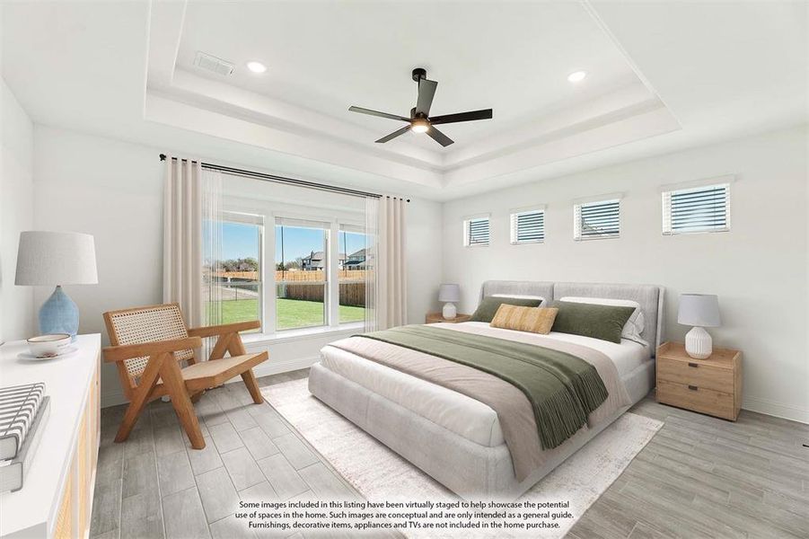 Furnished interior view inside a new home in Glenbrook, Red Oak (Image 17).