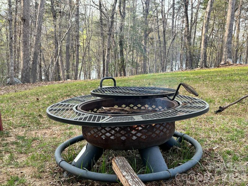 View of Lake Tillery from the firepit
